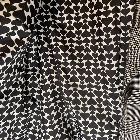 THE LIMITED BLACK AND WHITE PLAID BLAZER - Picture 7 of 8